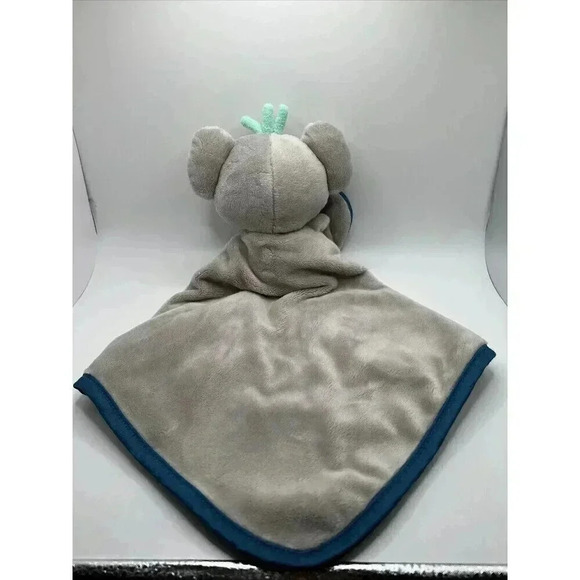 B Baby Cuddly Plush Koala Bear Lovey Security Blanket Gray - Picture 4 of 4